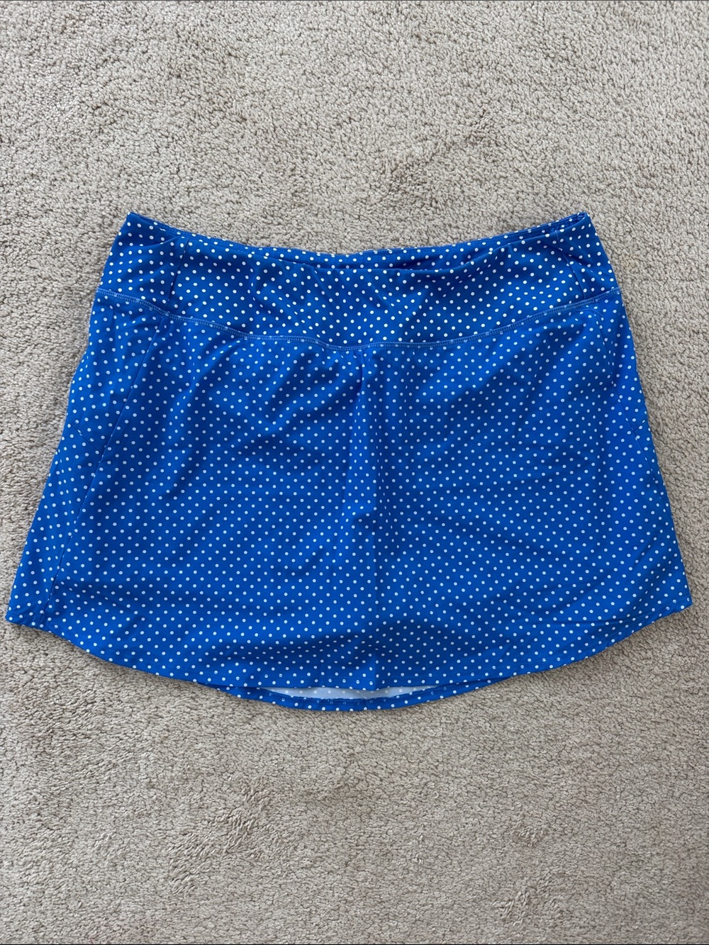 Addison Bay blue polka dot Everday skirt